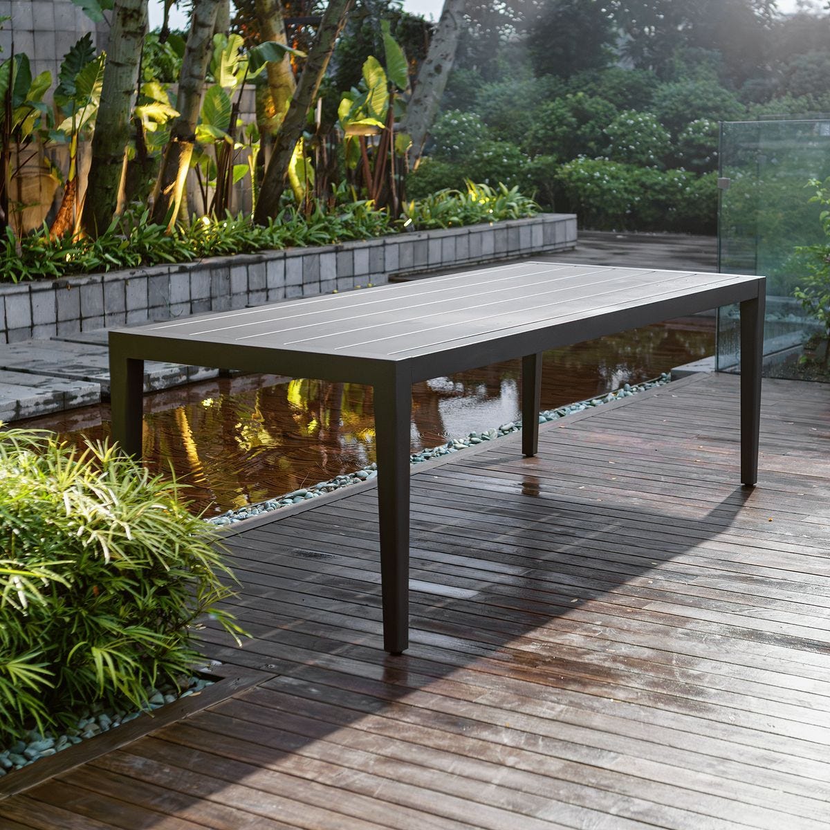 Polanco Indoor-Outdoor Dining Table - stylish dining table for gatherings | Image 1 | InSTYLE Home & Rugs