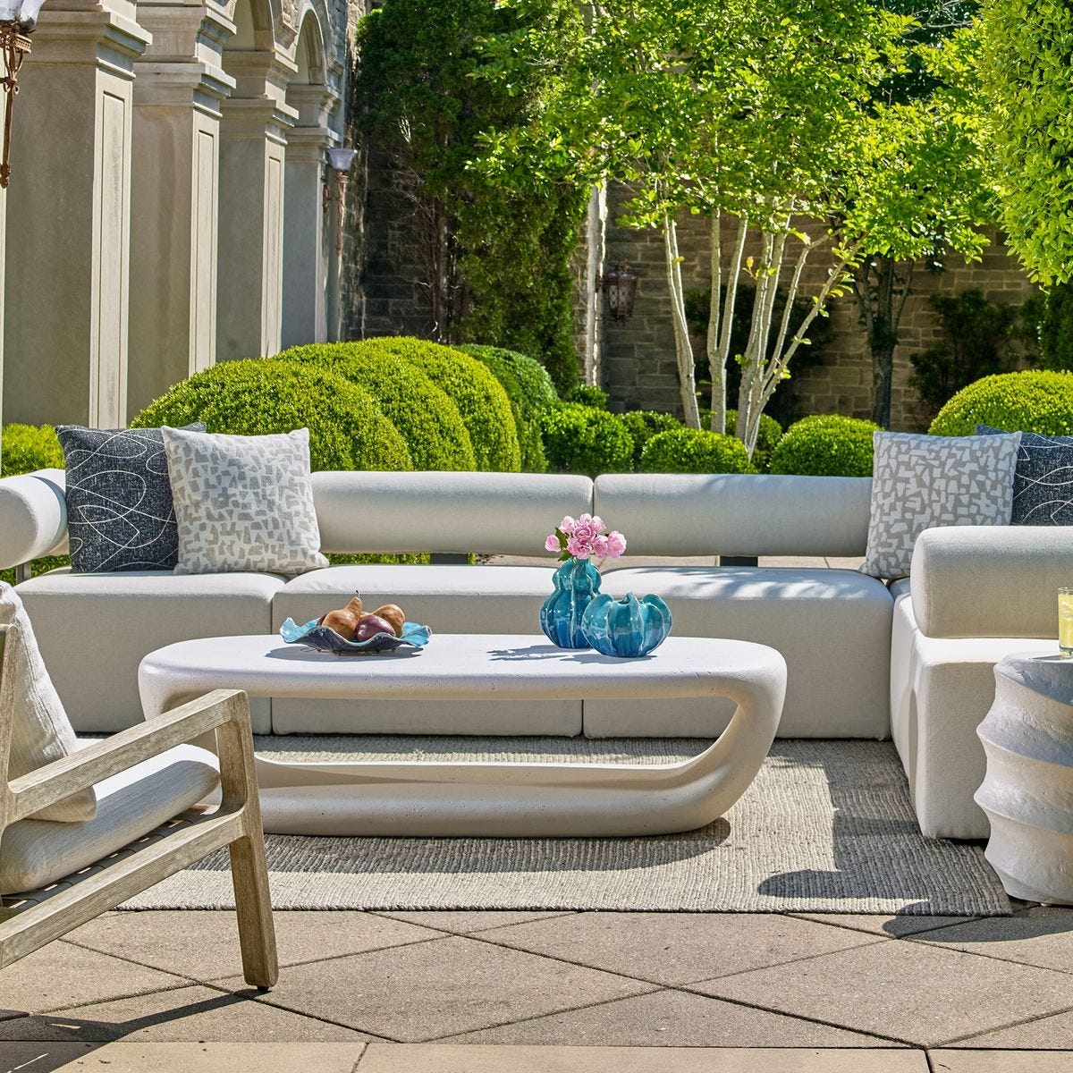 Leyton Indoor-Outdoor Coffee Table - modern design for any room | Image 3 | InSTYLE Home & Rugs
