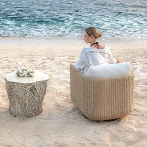 Oakmont Indoor-Outdoor Side Table - chic and functional side table for your living room | Image 7 | InSTYLE Home & Rugs