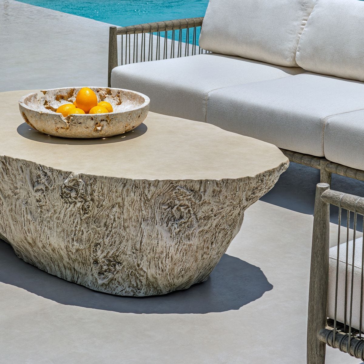 Oakmont Indoor-Outdoor Coffee Table - functional centerpieces for homes | Image 15 | InSTYLE Home & Rugs