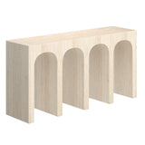 Atticus Console Table, 59" - slim tables for entryways | Image 2 | InSTYLE Home & Rugs