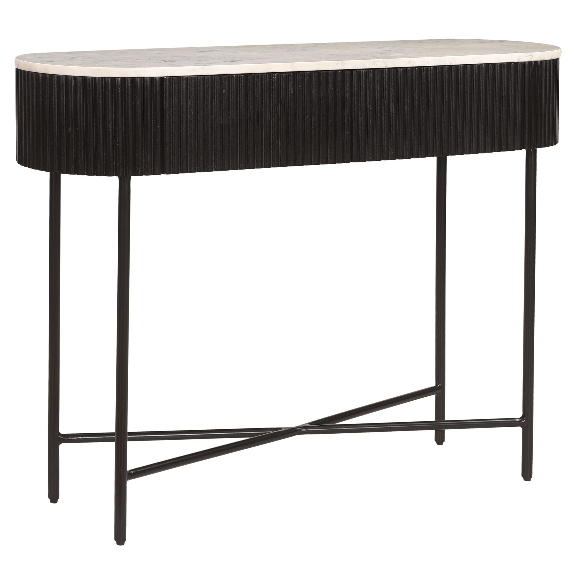 Reyna Console Table, 39" with Drawers - perfect for hallway decor | Image 1 | InSTYLE Home & Rugs