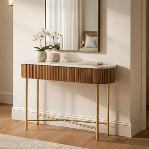 Reyna Console Table, 39" with Drawers - perfect for hallway decor | Image 10 | InSTYLE Home & Rugs