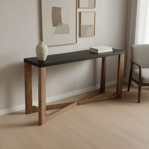 Merano Console Table, 58" - perfect for hallway decor | Image 2 | InSTYLE Home & Rugs