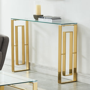 Eros Console and Desk, 39.5" - sleek design for modern homes | Image 3 | InSTYLE Home & Rugs