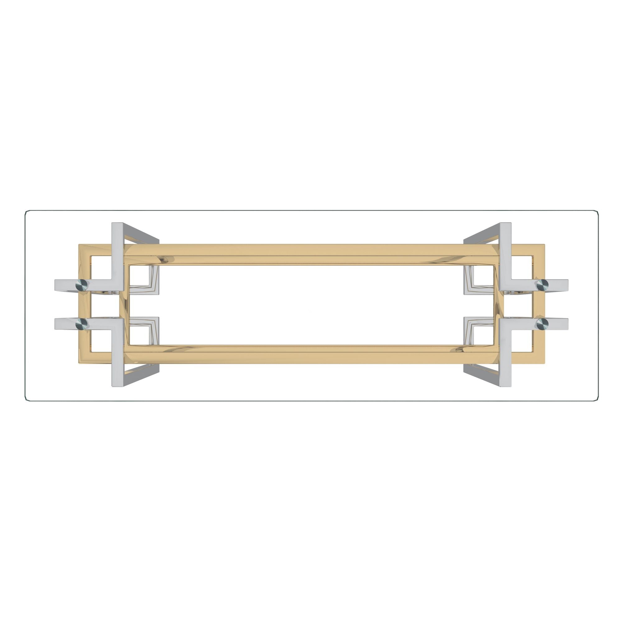 Florina Console Table, 47.25" - sleek design for modern homes | Image 5 | InSTYLE Home & Rugs