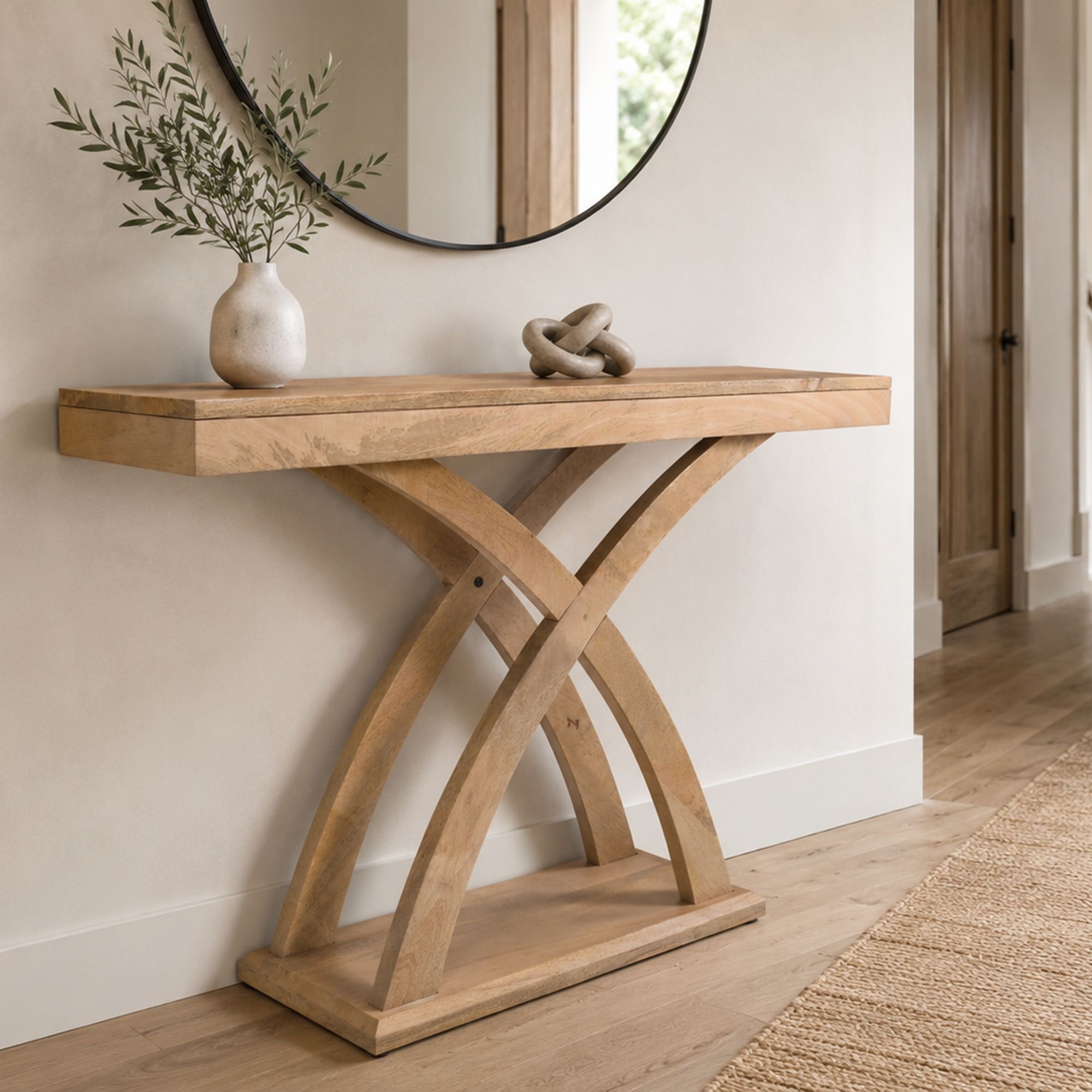 Lavina Console Table, 42" - perfect for hallway decor | Image 3 | InSTYLE Home & Rugs