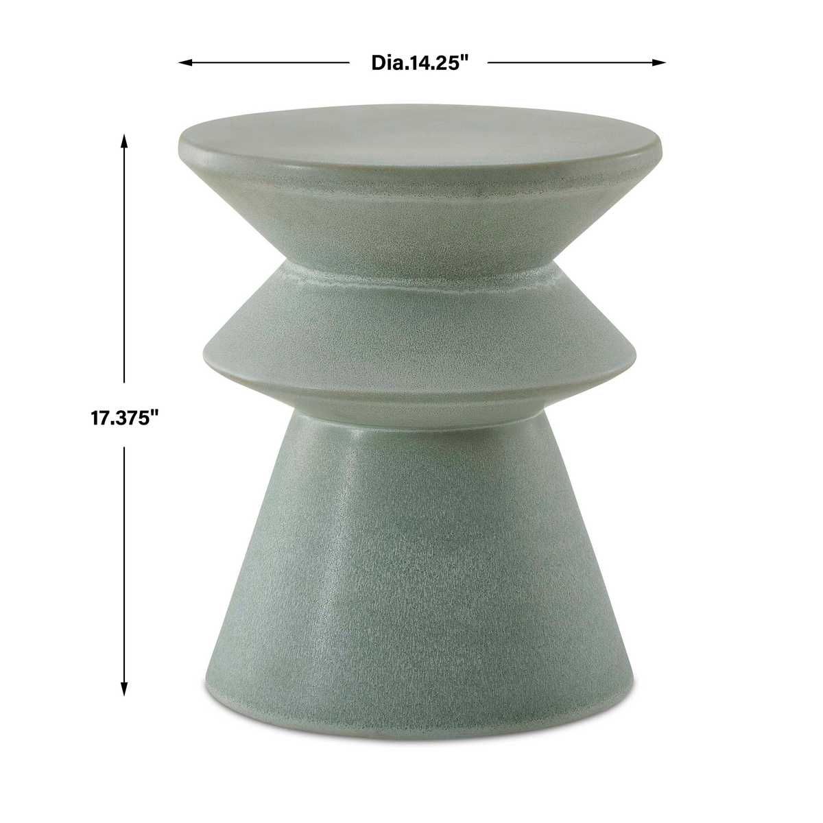 Imogene Garden Stool - compact and stylish design | Image 4 | InSTYLE Home & Rugs