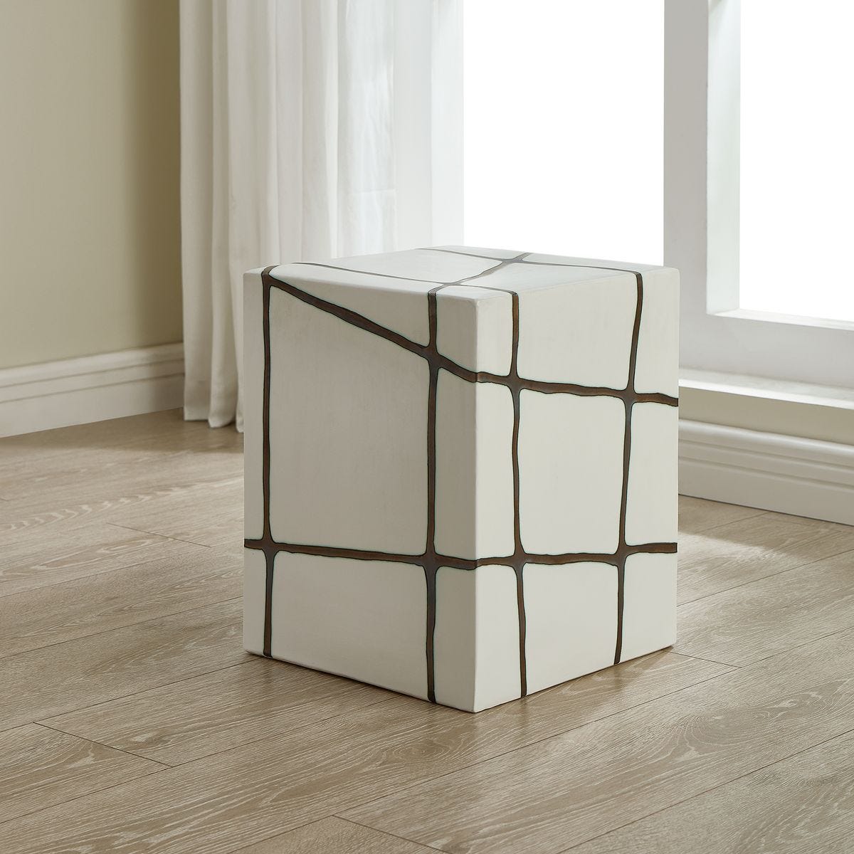 Rocklyn Garden Stool - available in various heights | Image 1 | InSTYLE Home & Rugs