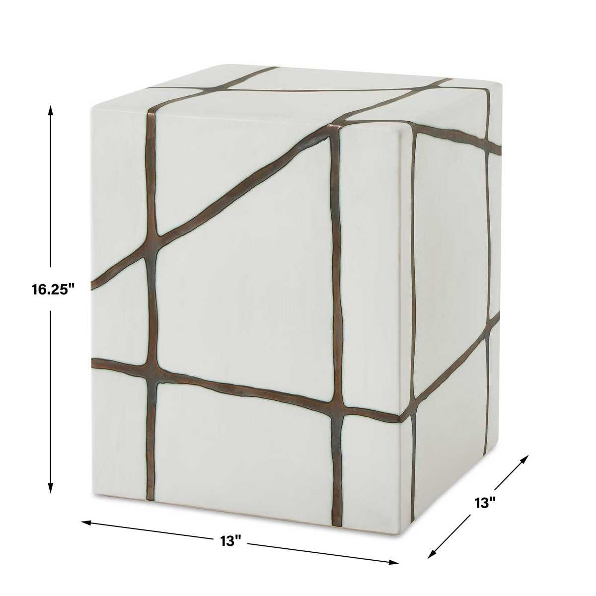 Rocklyn Garden Stool - available in various heights | Image 6 | InSTYLE Home & Rugs