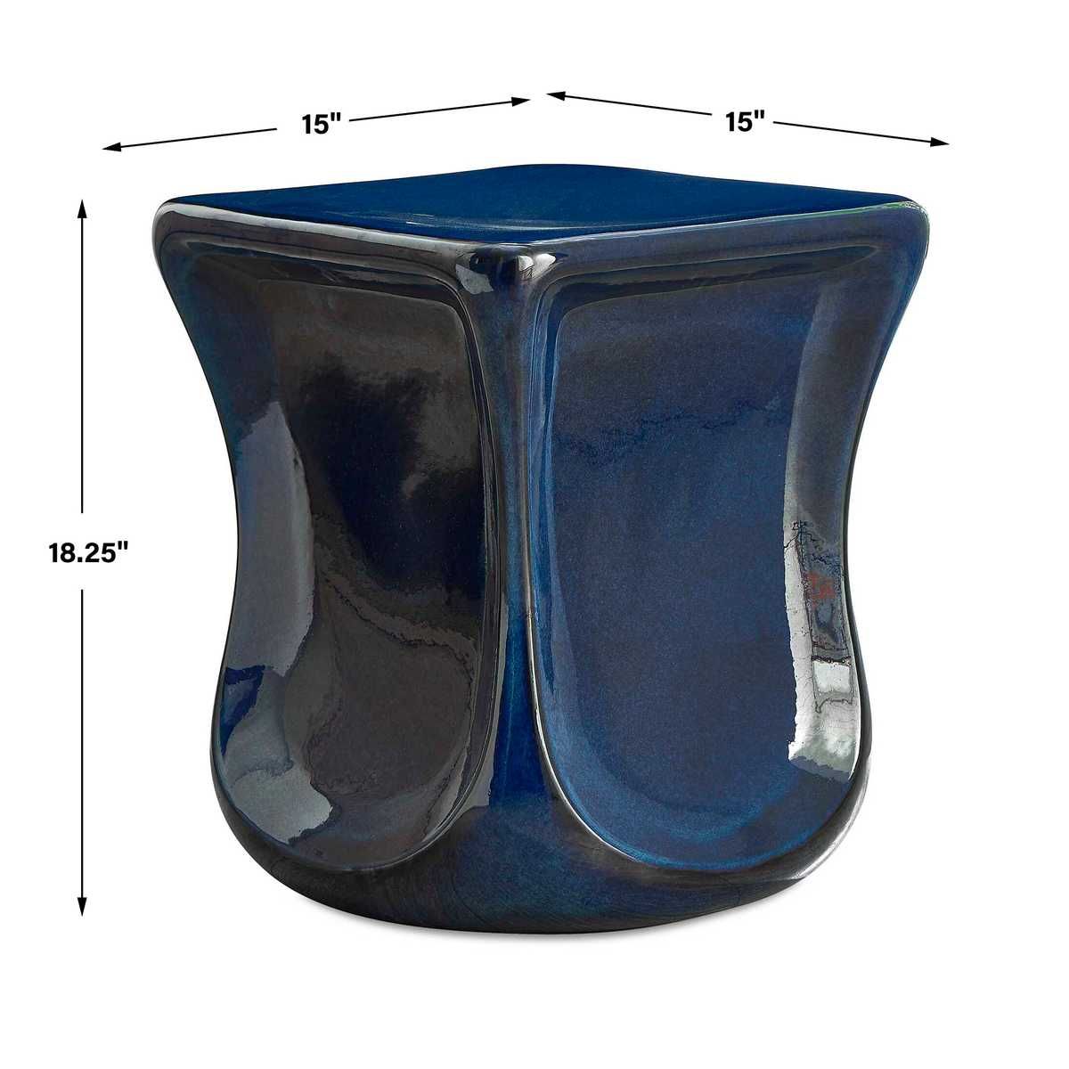 Kaz Garden Stool - compact and stylish design | Image 6 | InSTYLE Home & Rugs