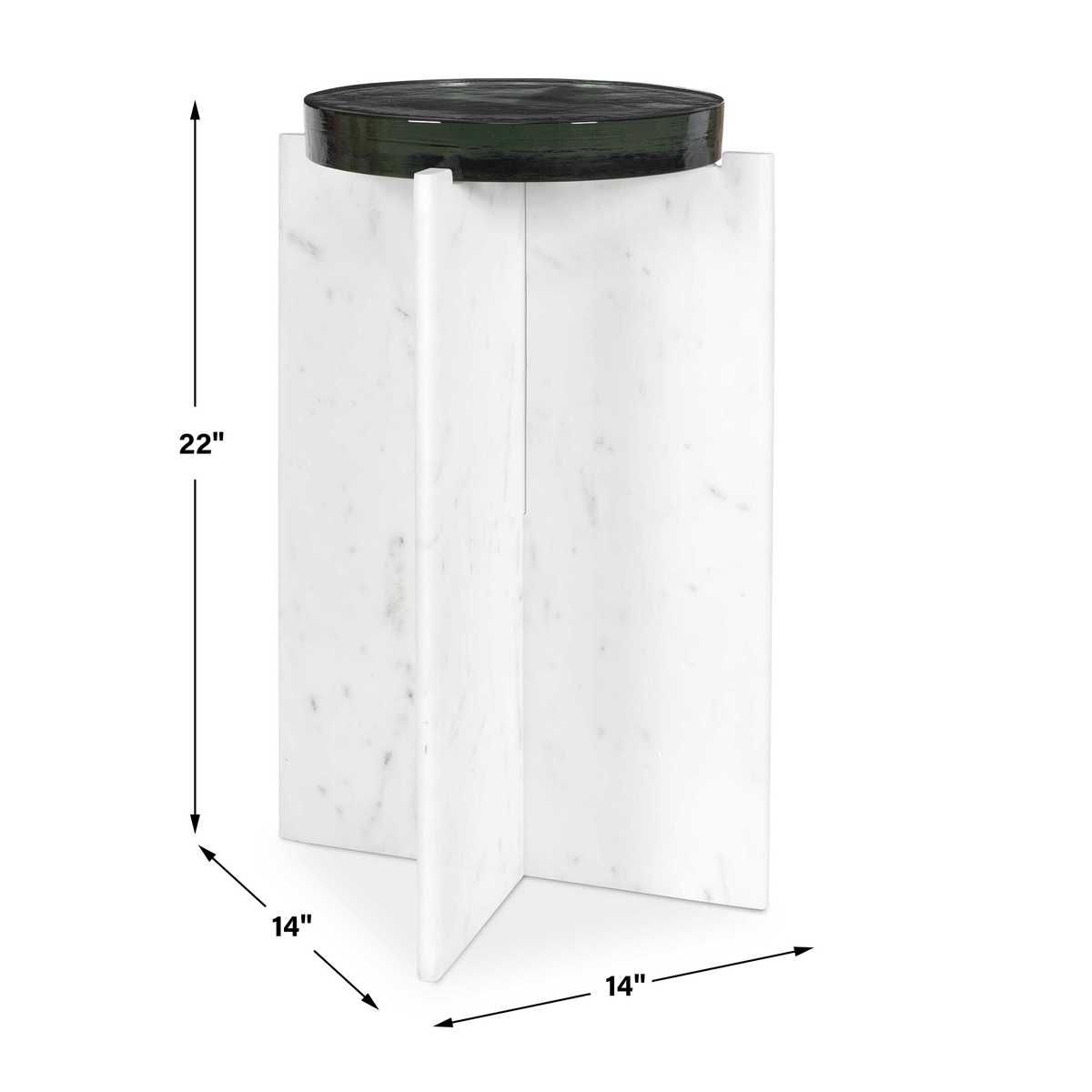 Olina Indoor-Outdoor Accent Table - small accent table with storage for a clutter-free space | Image 7 | InSTYLE Home & Rugs