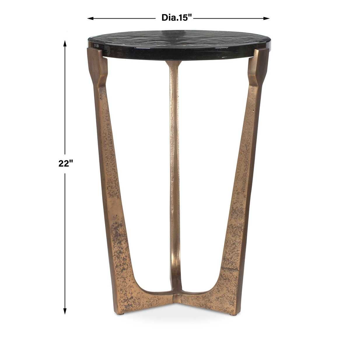 Bohdi Indoor-Outdoor Accent Table - chic accent table for contemporary home interiors | Image 6 | InSTYLE Home & Rugs