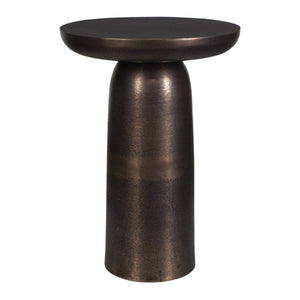 Joppa Indoor-Outdoor Accent Table, Golden Dark Bronze - functional accent table with unique design for any room | Image 3 | InSTYLE Home & Rugs