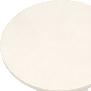 Joppa Indoor-Outdoor Accent Table, Warm White - small accent table with storage for a clutter-free space | Image 3 | InSTYLE Home & Rugs