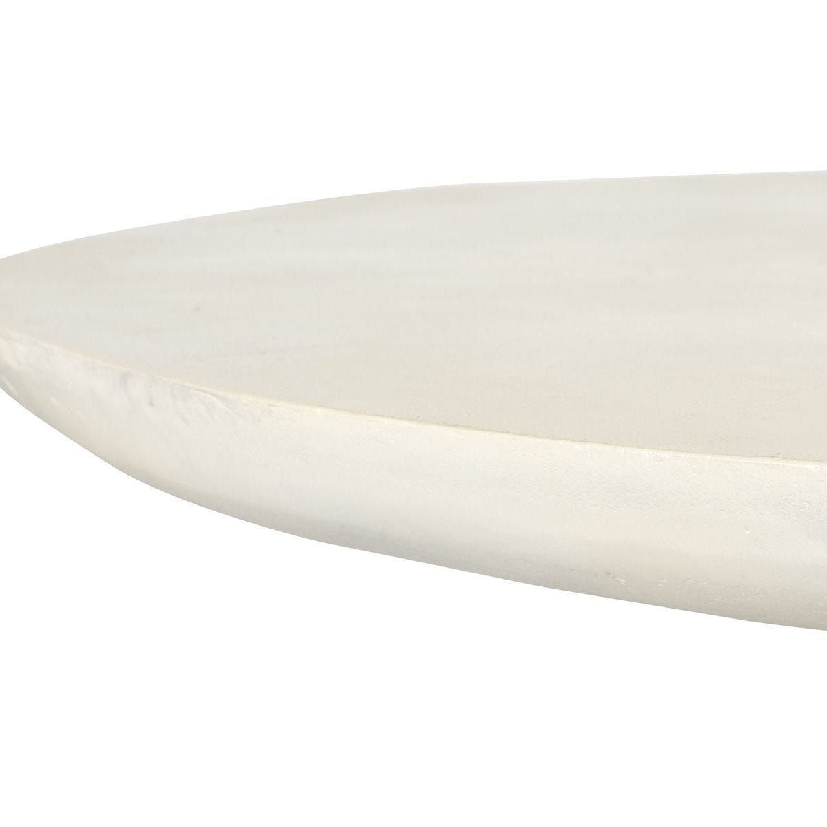 Madrone Indoor-Outdoor Dining Table, Warm White - stylish dining table for gatherings | Image 5 | InSTYLE Home & Rugs