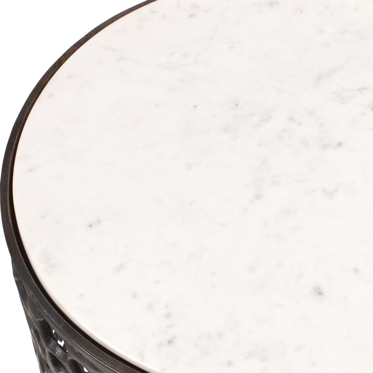 Sabena Indoor-Outdoor Side Table - perfect for holding drinks, lamps, and other essentials | Image 4 | InSTYLE Home & Rugs