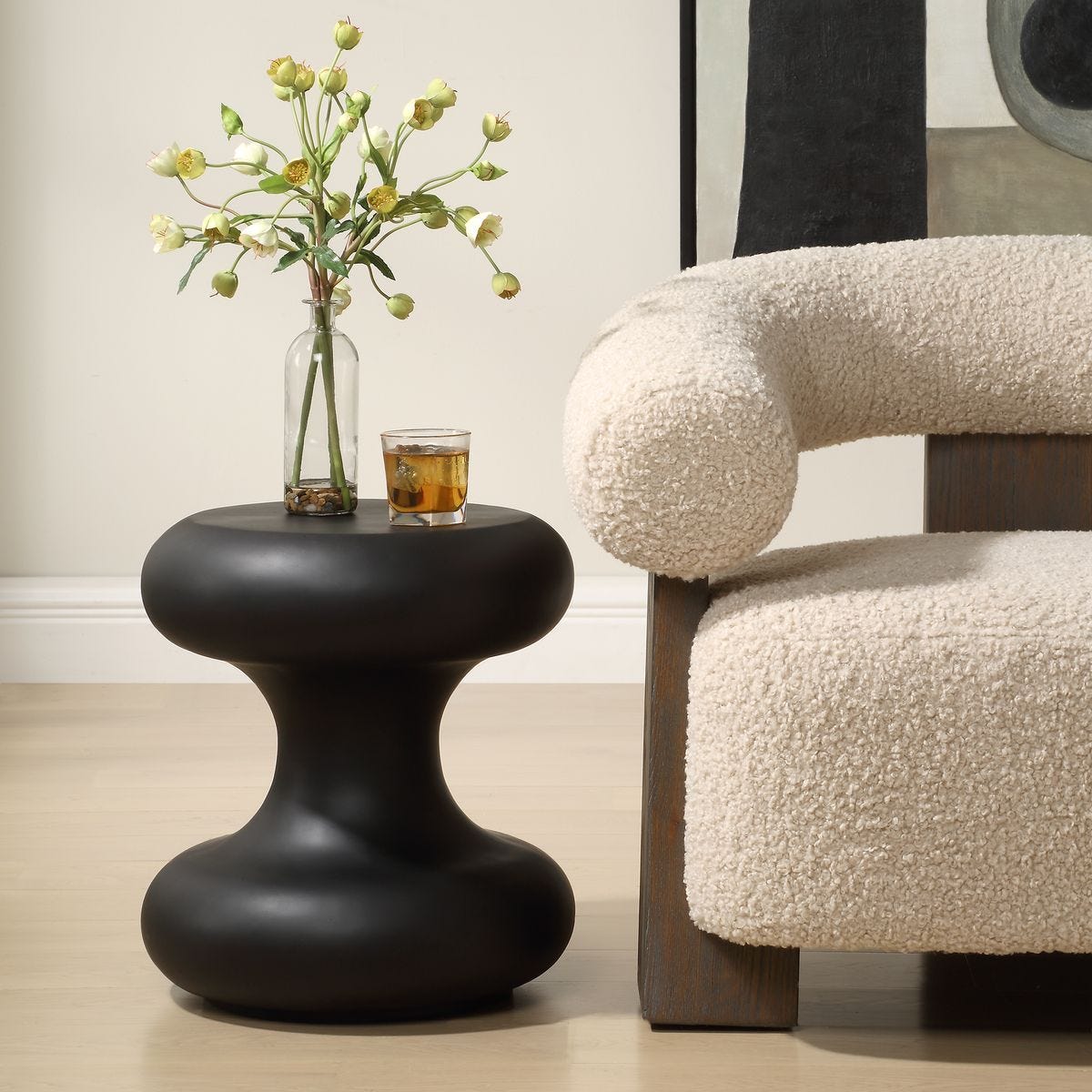 Robles Indoor-Outdoor Accent Table - small accent table with storage for a clutter-free space | Image 1 | InSTYLE Home & Rugs