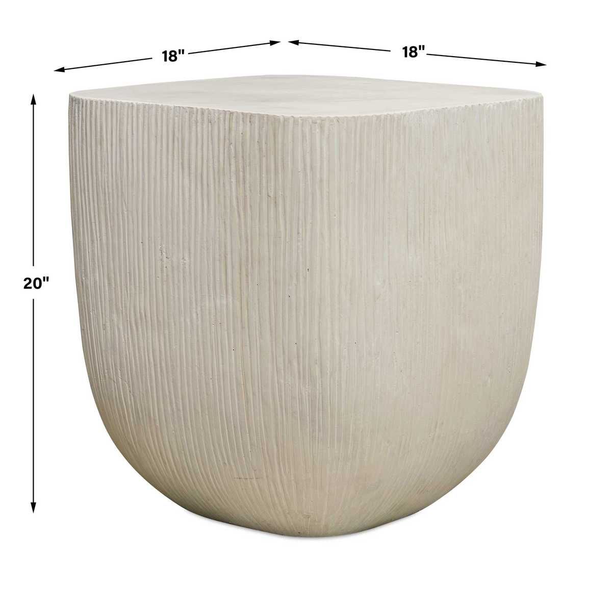 Alma Indoor-Outdoor Side Table - chic and functional side table for your living room | Image 8 | InSTYLE Home & Rugs
