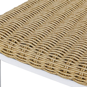 Calbas Outdoor Bar Stool, White - perfect for small spaces | Image 10 | InSTYLE Home & Rugs