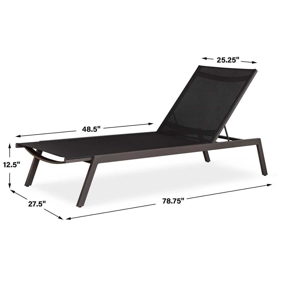 Bea Outdoor Pool Chaise - modern accent chaise for stylish interiors | Image 15 | InSTYLE Home & Rugs