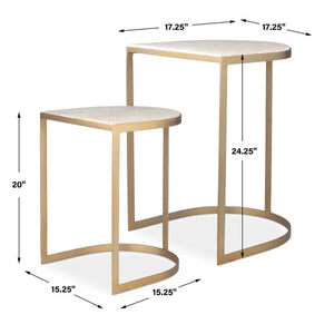 Lindon Nesting Tables, S/2 - functional design with style | Image 10 | InSTYLE Home & Rugs