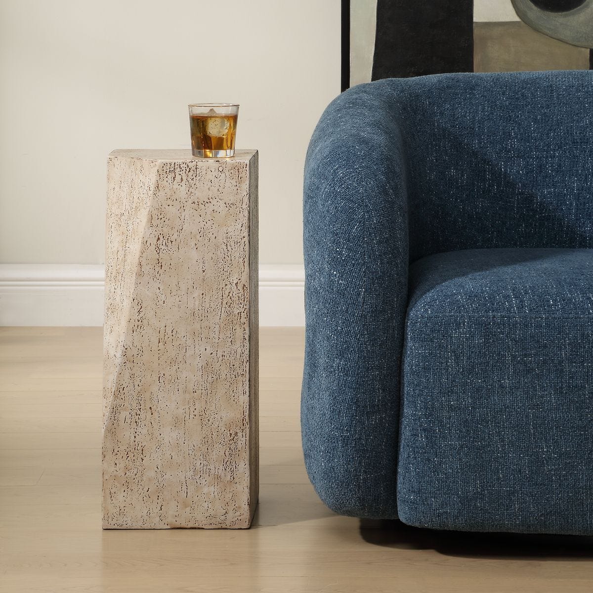 Leroy Indoor-Outdoor Drink Table - accent tables for living rooms | Image 1 | InSTYLE Home & Rugs