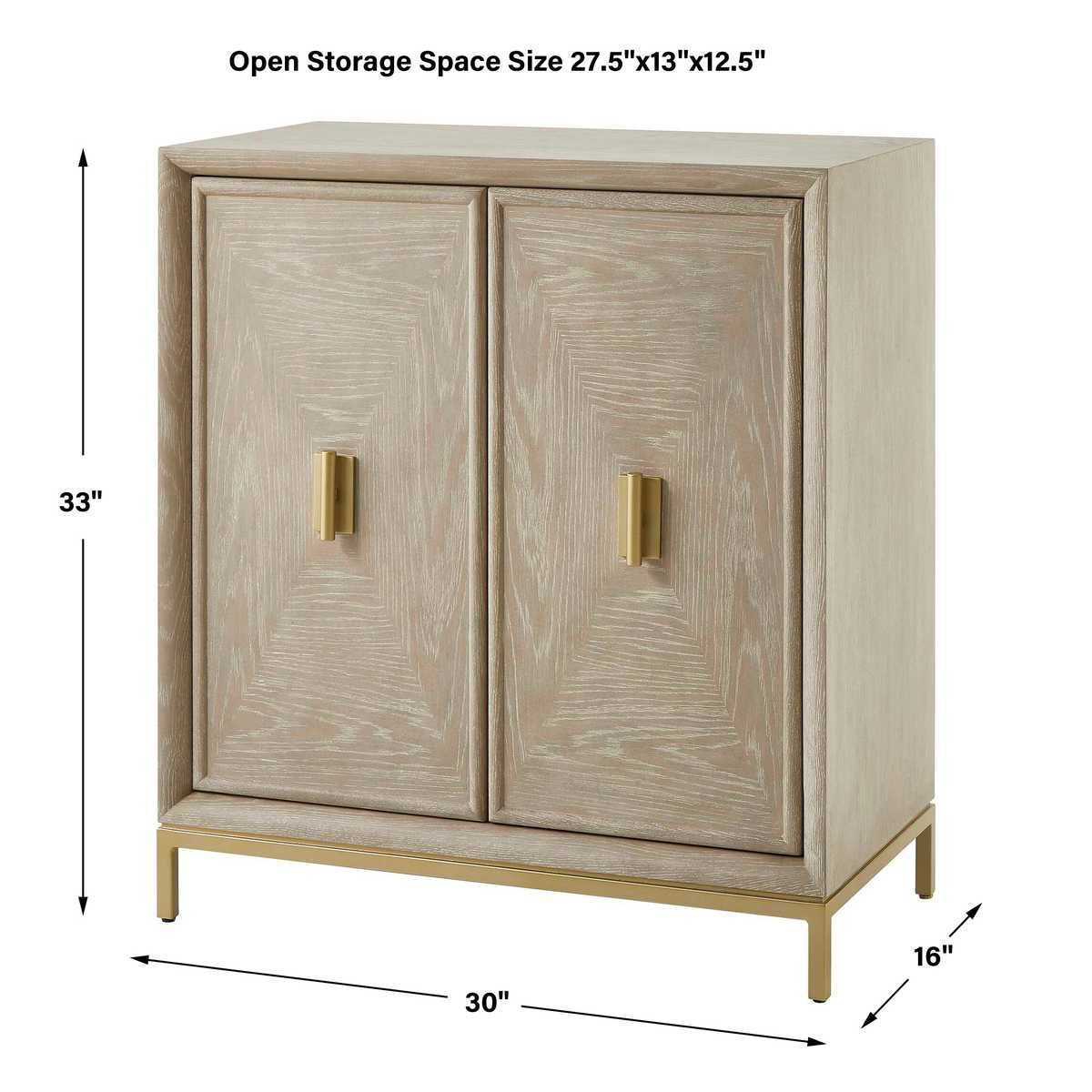 Alessia 2 Door Cabinet - perfect storage for drinks and glassware | Image 10 | InSTYLE Home & Rugs
