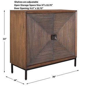 Bottom Line 2 Door Cabinet - perfect storage for drinks and glassware | Image 8 | InSTYLE Home & Rugs