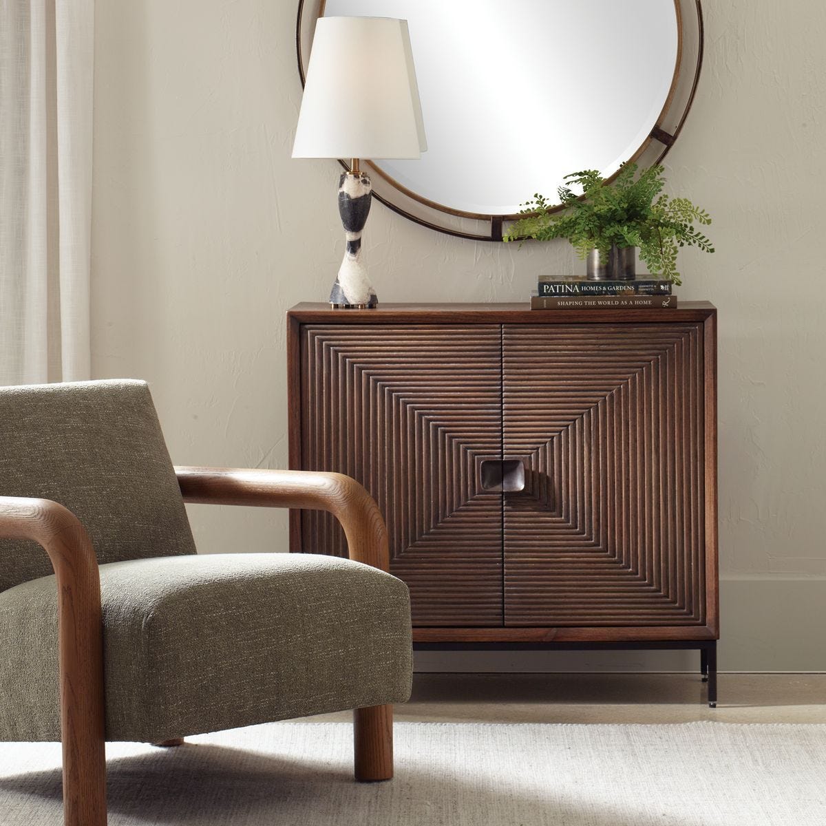 Bottom Line 2 Door Cabinet - perfect storage for drinks and glassware | Image 1 | InSTYLE Home & Rugs