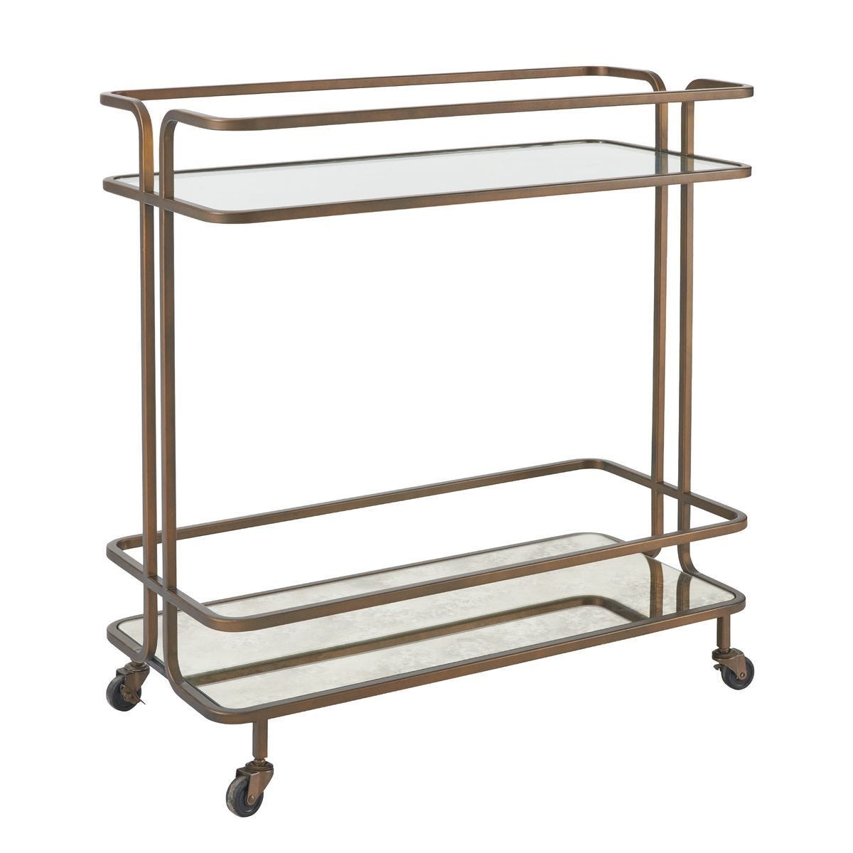 Erivo Bar Cart - elegant bar cart for hosting stylish cocktail parties | Image 5 | InSTYLE Home & Rugs