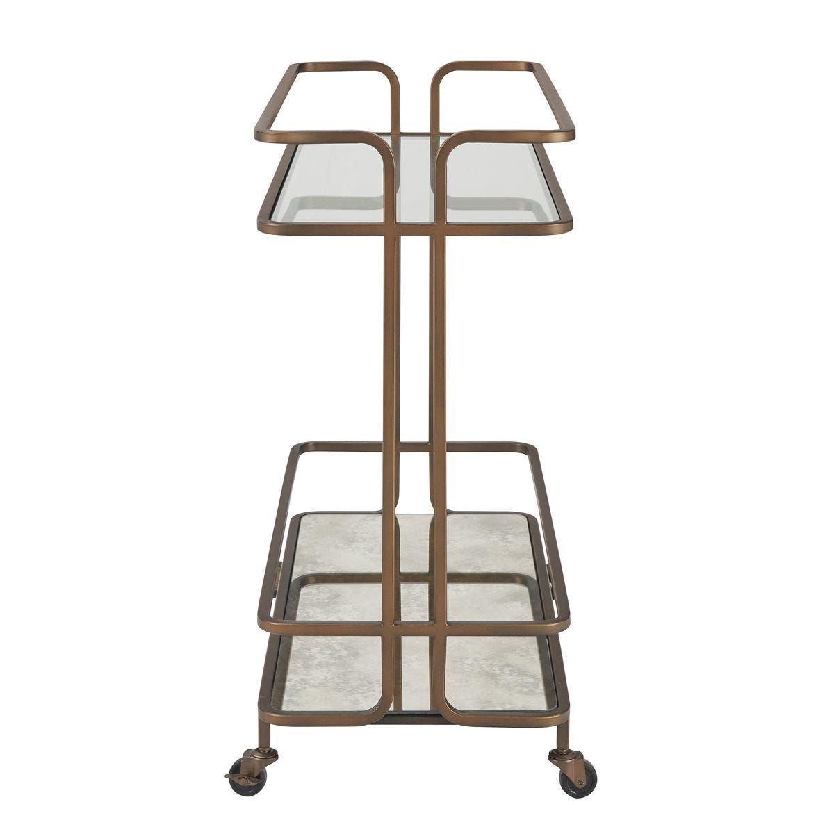 Erivo Bar Cart - elegant bar cart for hosting stylish cocktail parties | Image 6 | InSTYLE Home & Rugs