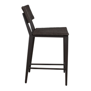 Calbas Outdoor Counter Stool, Java - perfect for modern counters | Image 3 | InSTYLE Home & Rugs