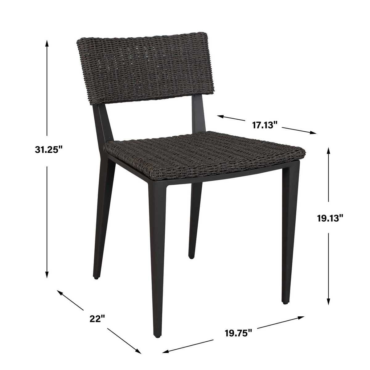 Calbas Outdoor Dining Chair, Java - stylish chairs for any table | Image 9 | InSTYLE Home & Rugs