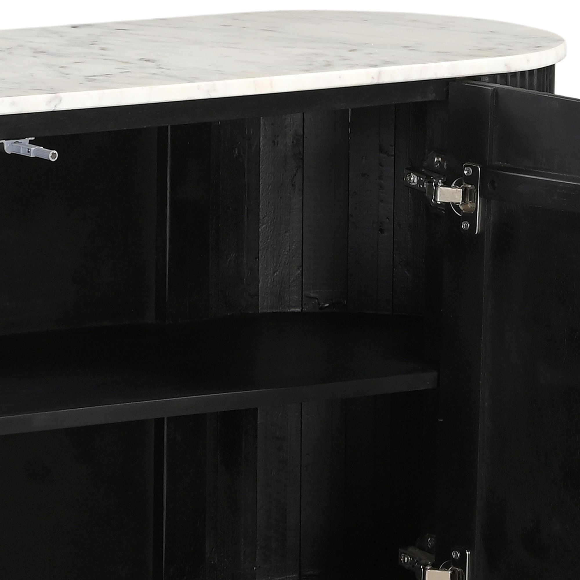 Reyna Sideboard, 57" - elegant sideboard with style | Image 8 | InSTYLE Home & Rugs