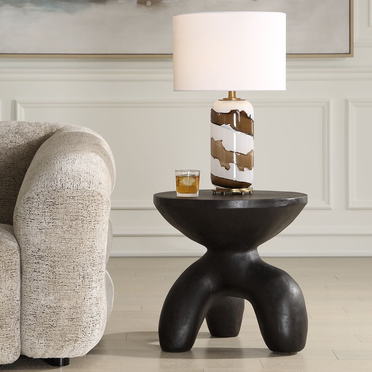 Veta Indoor-Outdoor Accent Table - chic accent table for contemporary home interiors | Image 1 | InSTYLE Home & Rugs