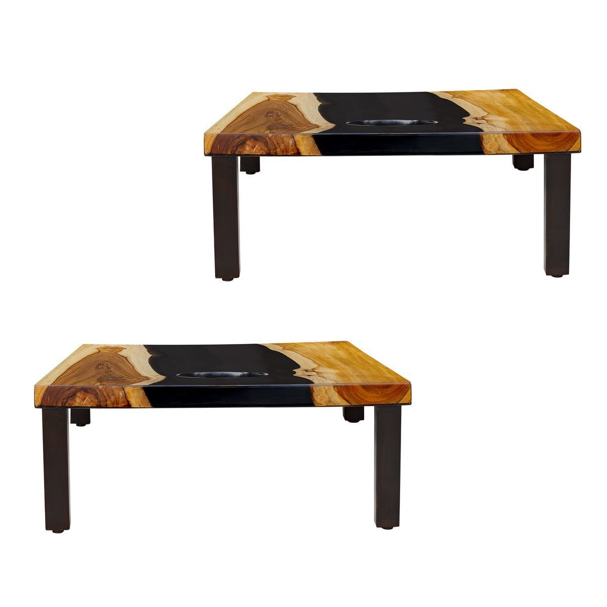 Clearwood Cornhole Game, Black, S/2 - | Image 6 | InSTYLE Home & Rugs