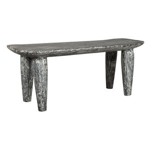 Fade To Black Bench - stylish bench for any space | Image 4 | InSTYLE Home & Rugs