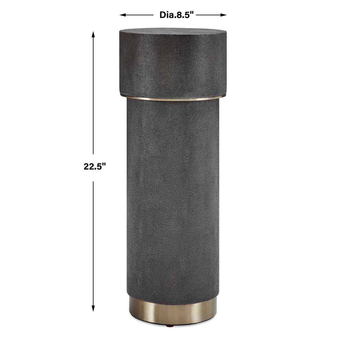 Wessex Drink Table, Charcoal - accent tables for living rooms | Image 6 | InSTYLE Home & Rugs