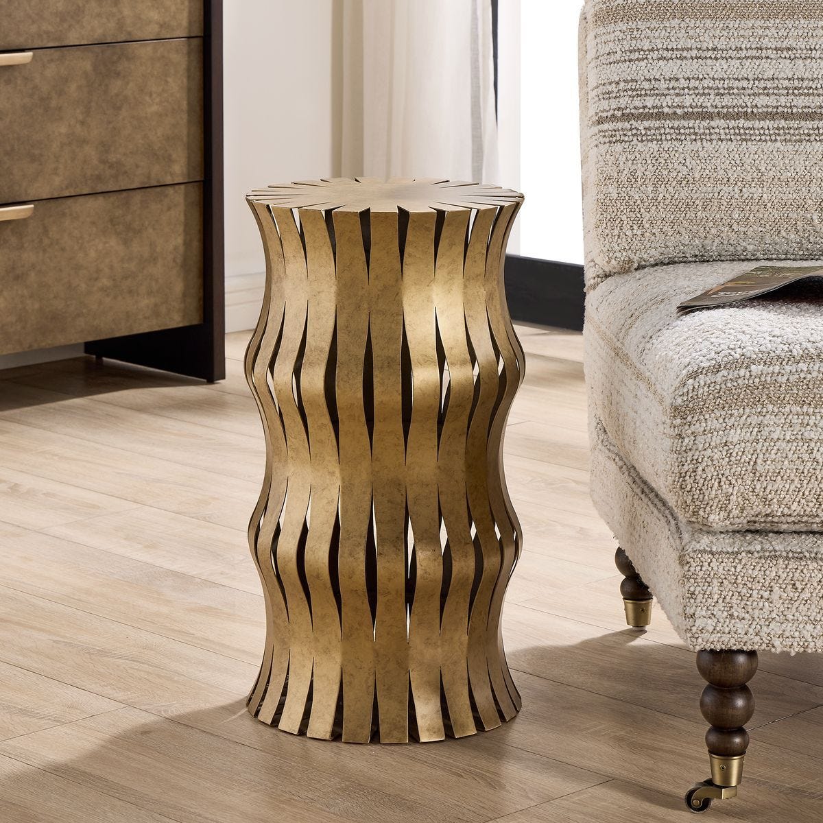 Arida Accent Table - small accent table with storage for a clutter-free space | Image 3 | InSTYLE Home & Rugs