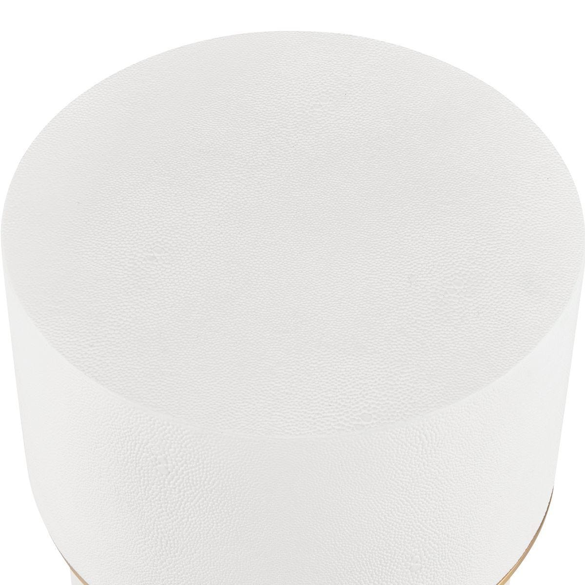 Wessex Drink Table, White - accent tables for living rooms | Image 4 | InSTYLE Home & Rugs