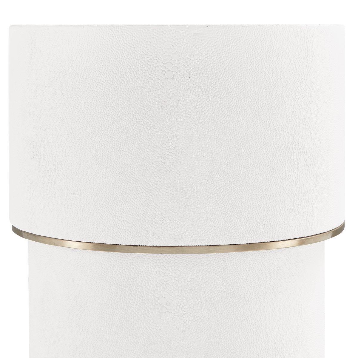 Wessex Drink Table, White - accent tables for living rooms | Image 5 | InSTYLE Home & Rugs