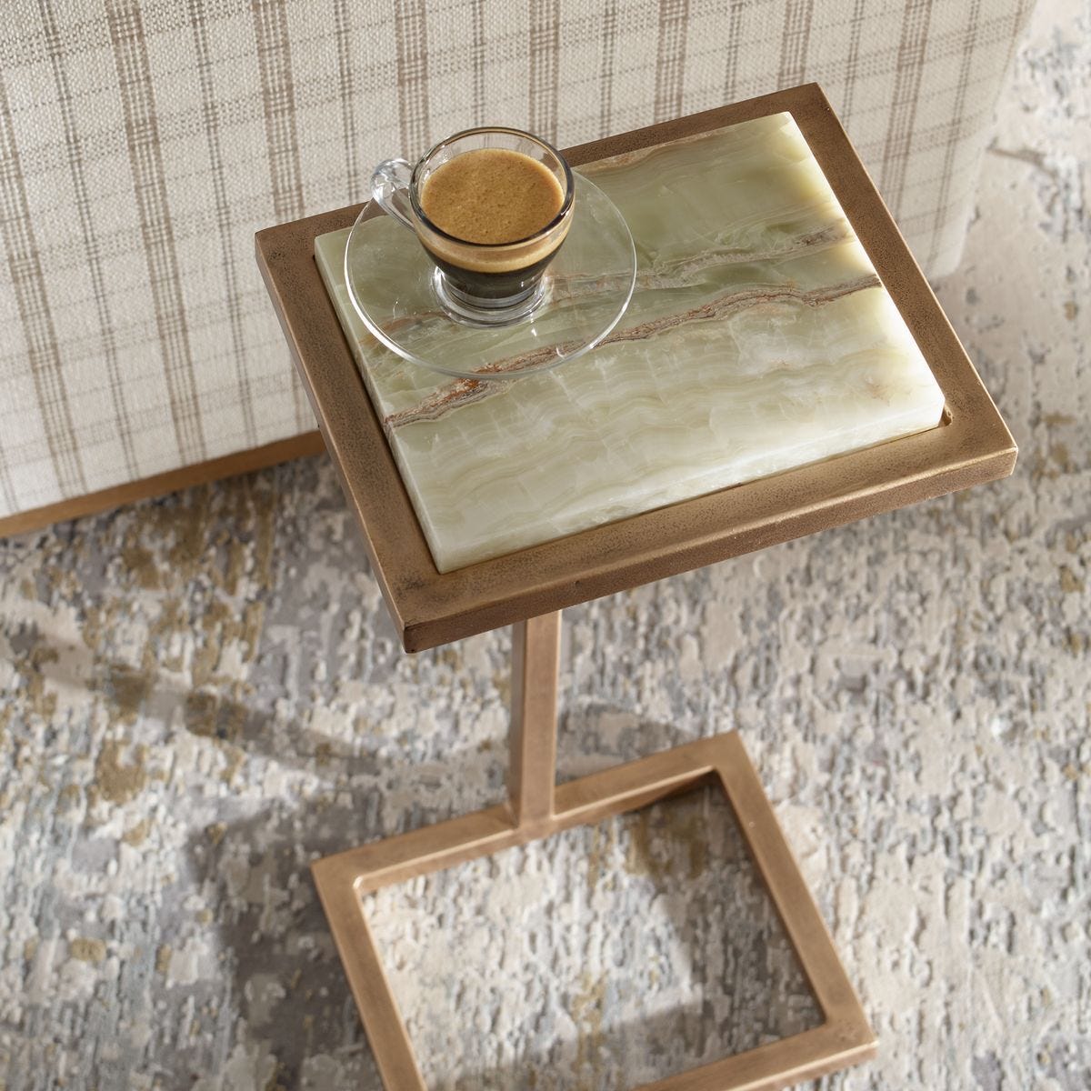Gamora Drink Table - sleek design for modern homes | Image 4 | InSTYLE Home & Rugs