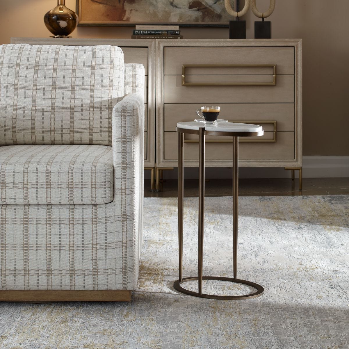 Mercier Accent Table - small accent table with storage for a clutter-free space | Image 1 | InSTYLE Home & Rugs