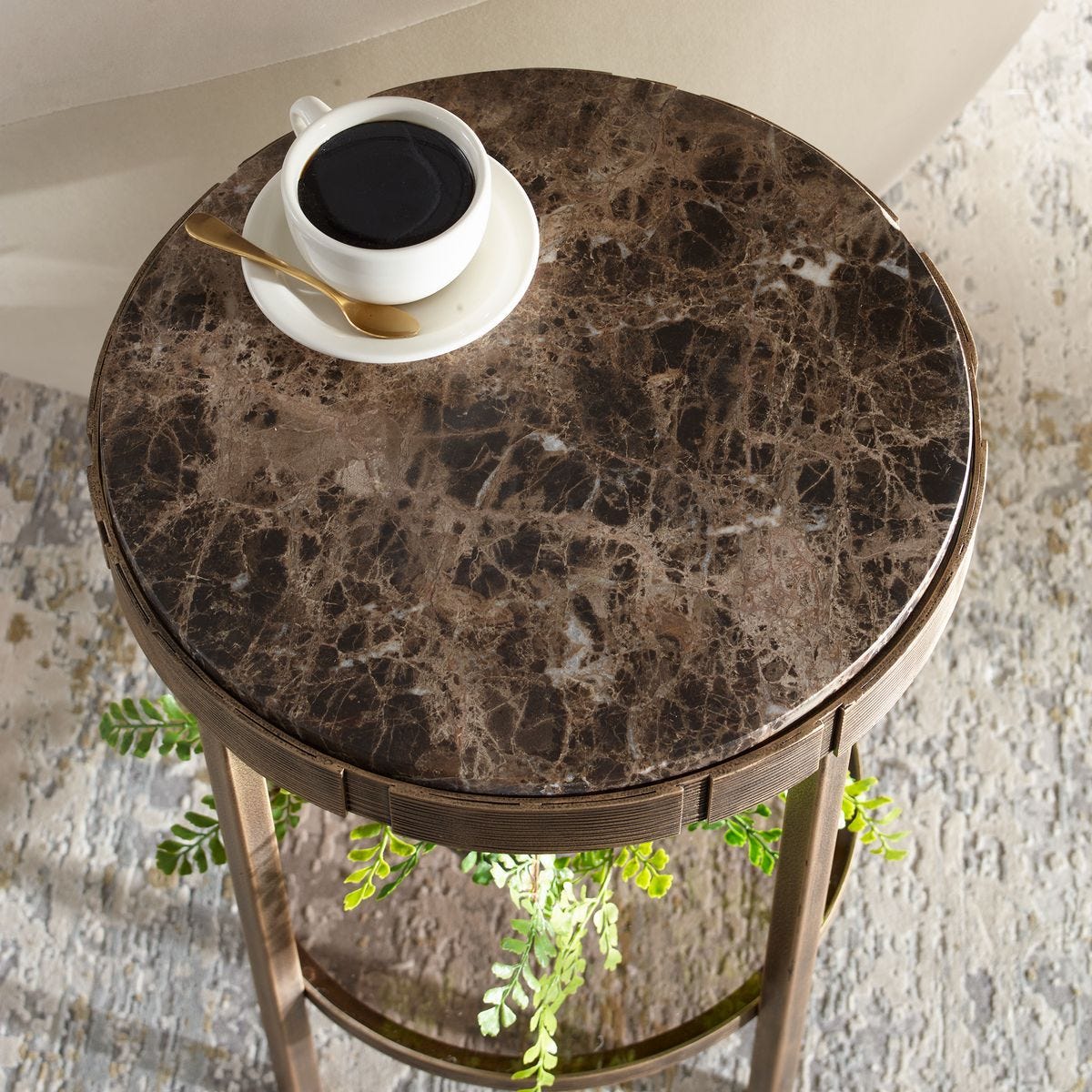 Cusano Accent Table - small accent table with storage for a clutter-free space | Image 4 | InSTYLE Home & Rugs