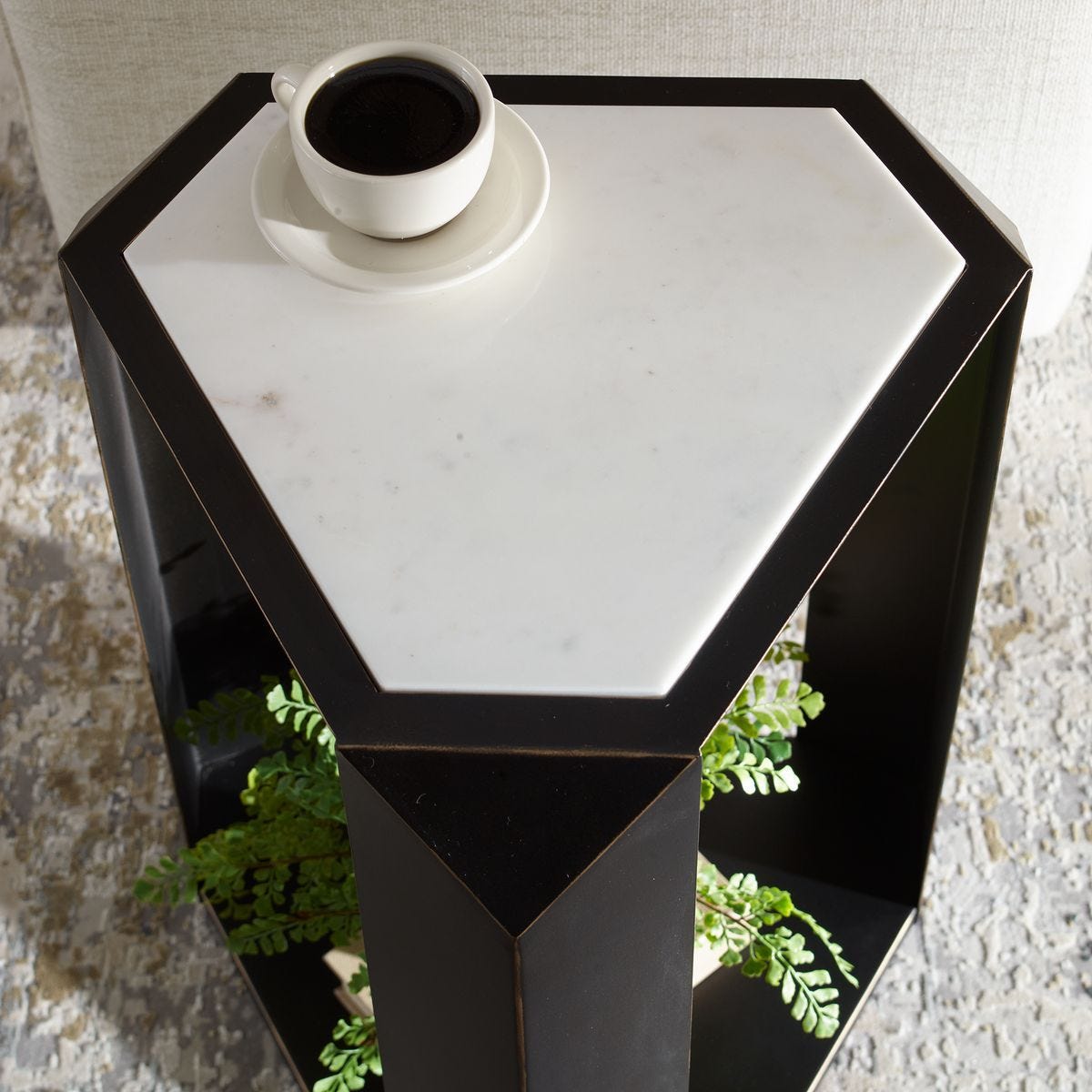 Keenan Accent Table - small accent table with storage for a clutter-free space | Image 4 | InSTYLE Home & Rugs