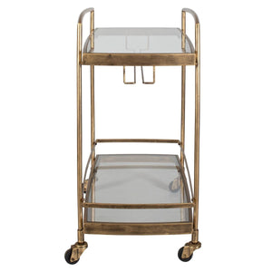 Scarritt Bar Cart - compact bar cart for small spaces and home entertainment | Image 3 | InSTYLE Home & Rugs