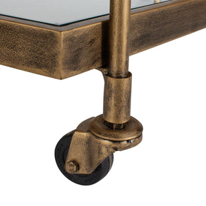 Scarritt Bar Cart - compact bar cart for small spaces and home entertainment | Image 5 | InSTYLE Home & Rugs