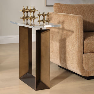 McElroy Side Table - available in a variety of materials and styles | Image 3 | InSTYLE Home & Rugs