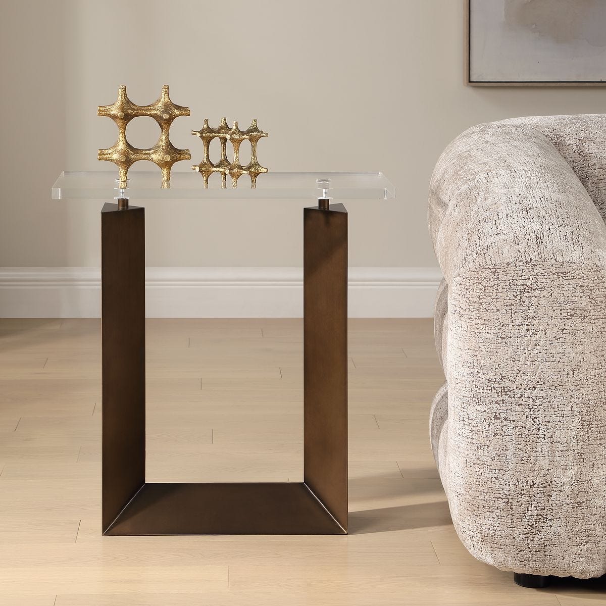 McElroy Side Table - available in a variety of materials and styles | Image 1 | InSTYLE Home & Rugs